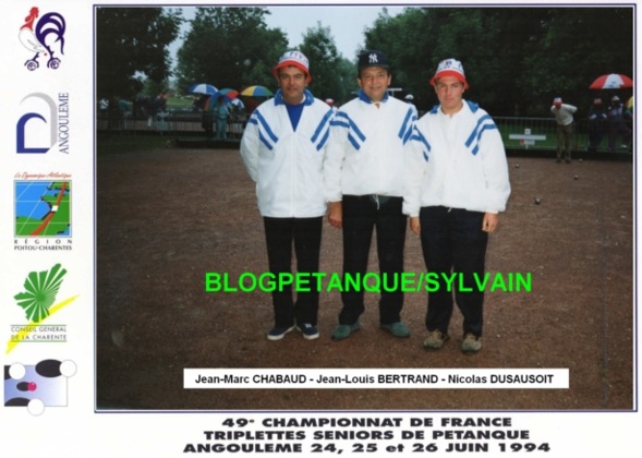 L'année 1994 à la Pétanque L'année 1994 à la Pétanque