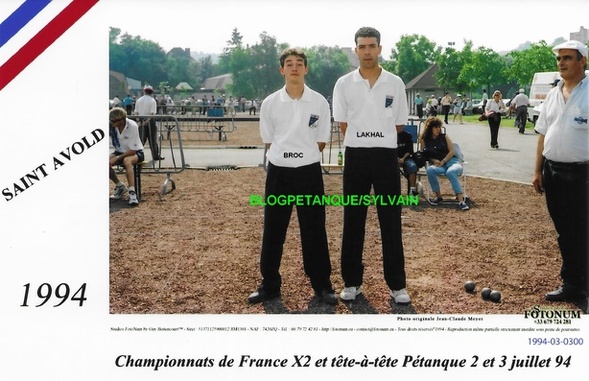 L'année 1994 à la Pétanque L'année 1994 à la Pétanque