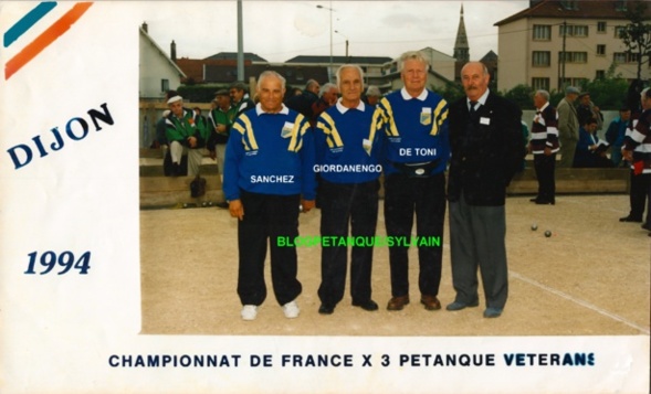 L'année 1994 à la Pétanque L'année 1994 à la Pétanque