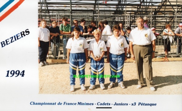 L'année 1994 à la Pétanque L'année 1994 à la Pétanque