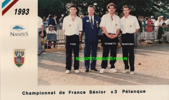 L'année 1993 à la Pétanque