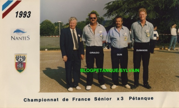 L'année 1993 à la Pétanque