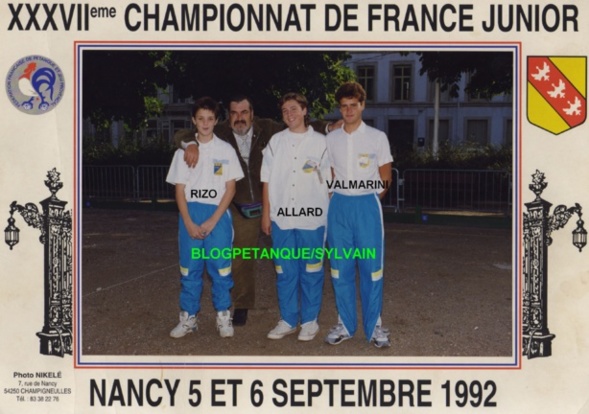 L'année 1992 à la Pétanque