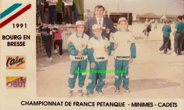 L'année 1991 à la Pétanque L'année 1991 à la Pétanque