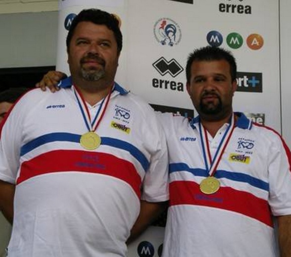 Les champions de France doublettes 2007 >Philippe QUINTAIS et Henri LACROIX