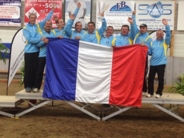 La Pétanque Antiboise championne de France des clubs national 3