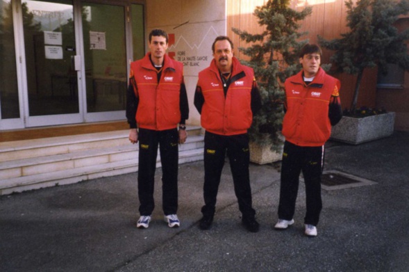 1999 juste avant de se rendre au boulodrome de la ROCHE SUR FORON