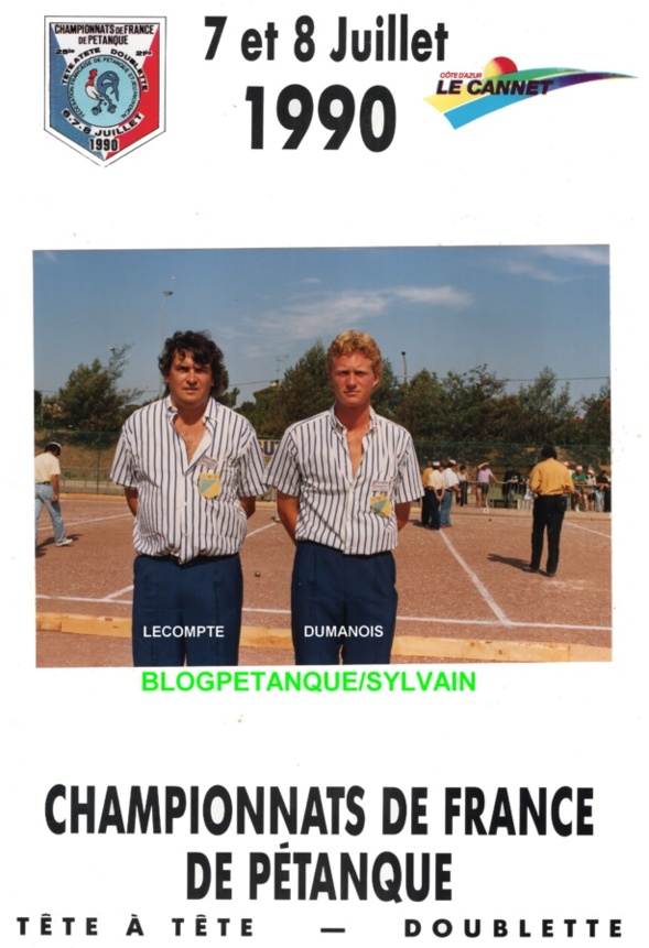 L'année 1990 à la Pétanque L'année 1990 à la Pétanque