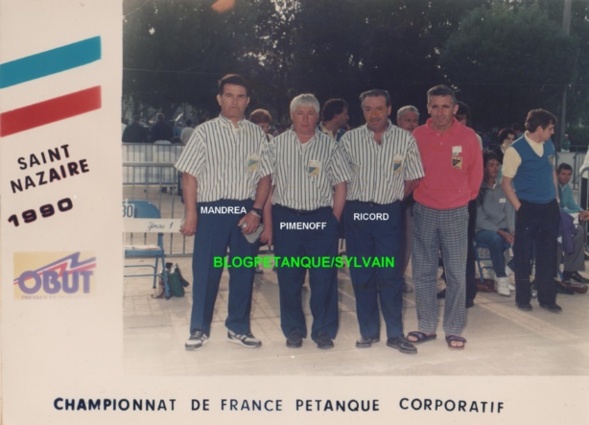 L'année 1990 à la Pétanque L'année 1990 à la Pétanque