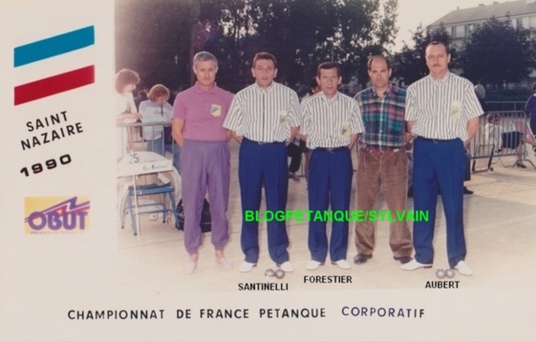 L'année 1990 à la Pétanque L'année 1990 à la Pétanque