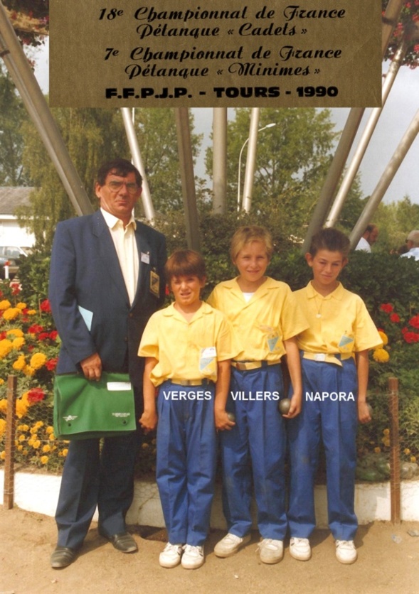 L'année 1990 à la Pétanque