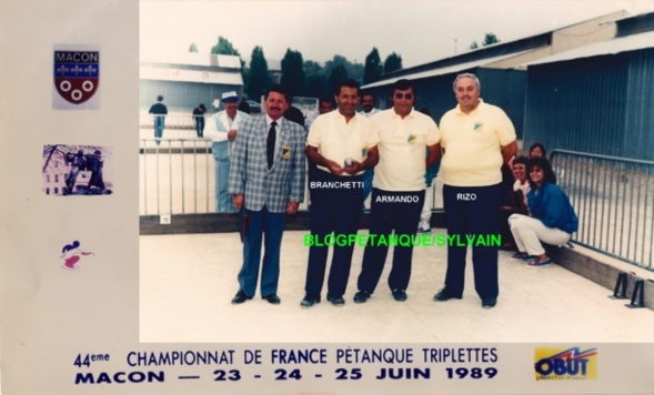 L'année 1989 à la Pétanque L'année 1989 à la Pétanque