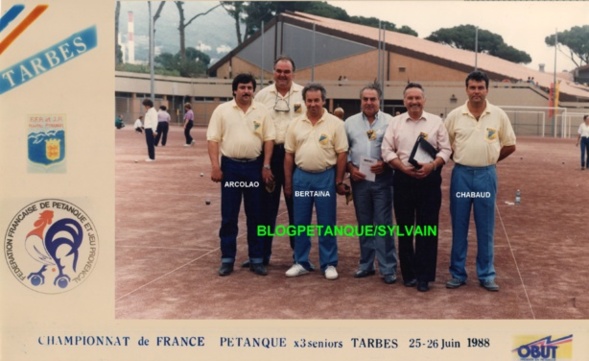  L'année 1988 à la Pétanque