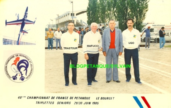 L'année 1985 à la Pétanque