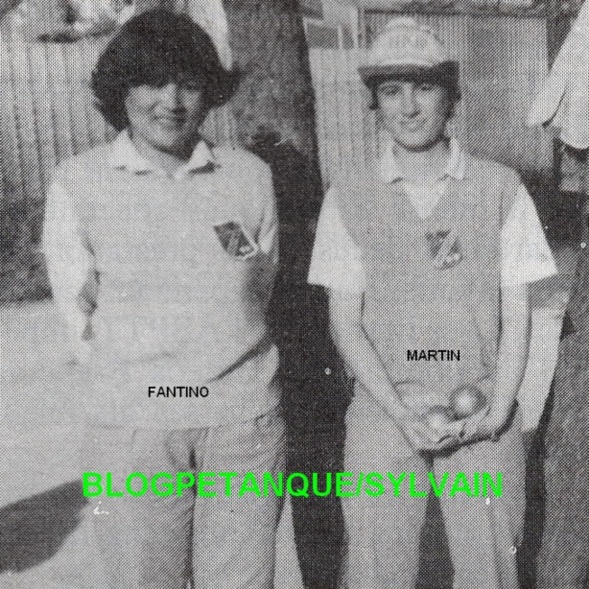 L'année 1984 à la Pétanque