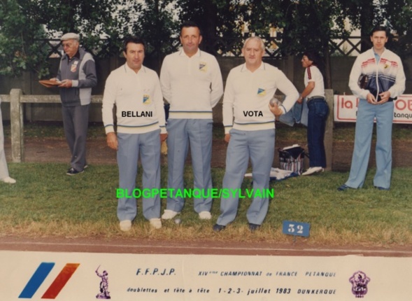 L'année 1983 à la Pétanque