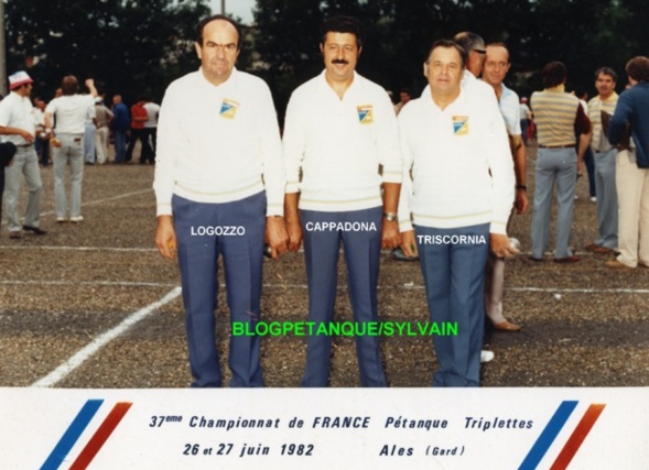 L'année 1982 à la Pétanque