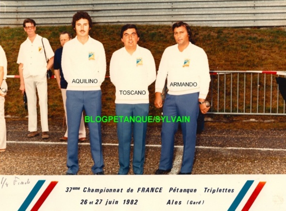 L'année 1982 à la Pétanque