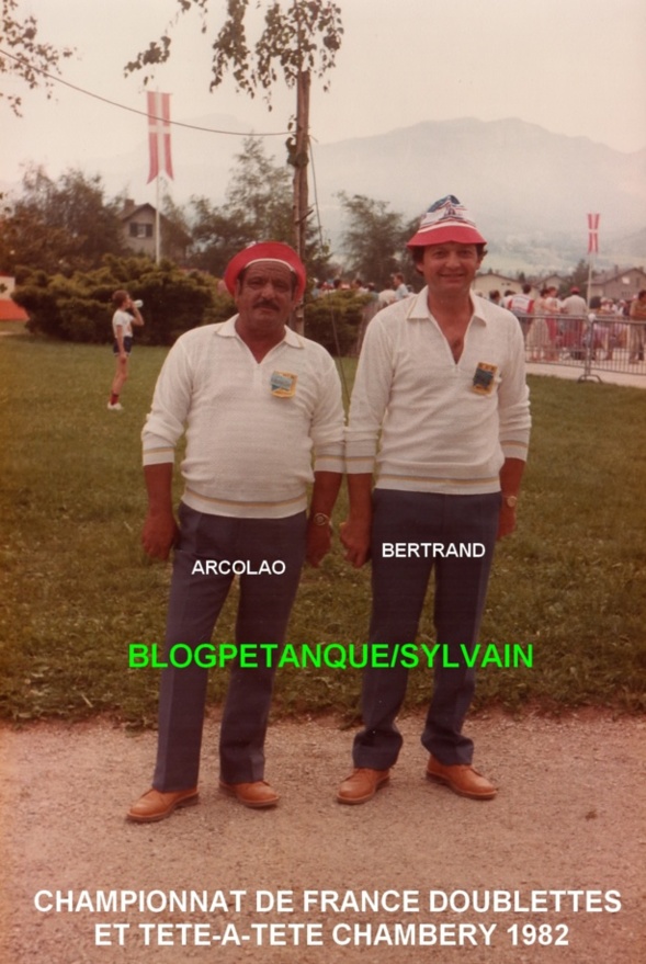 L'année 1982 à la Pétanque