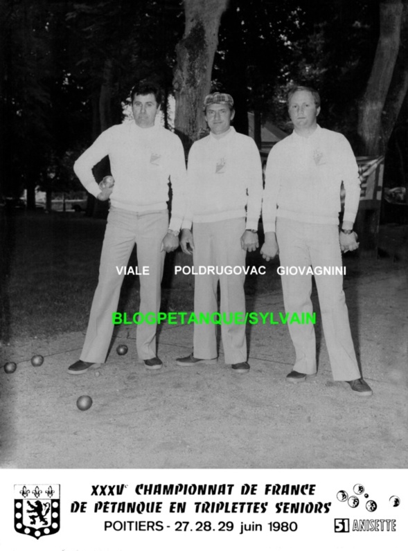 L'année 1980 à la Pétanque L'année 1980 à la Pétanque