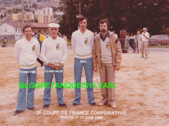 L'année 1980 à la Pétanque L'année 1980 à la Pétanque