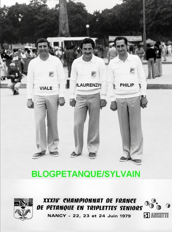 L'année 1979 à la Pétanque L'année 1979 à la Pétanque