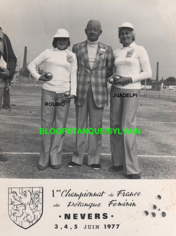 L'année 1977 à la Pétanque