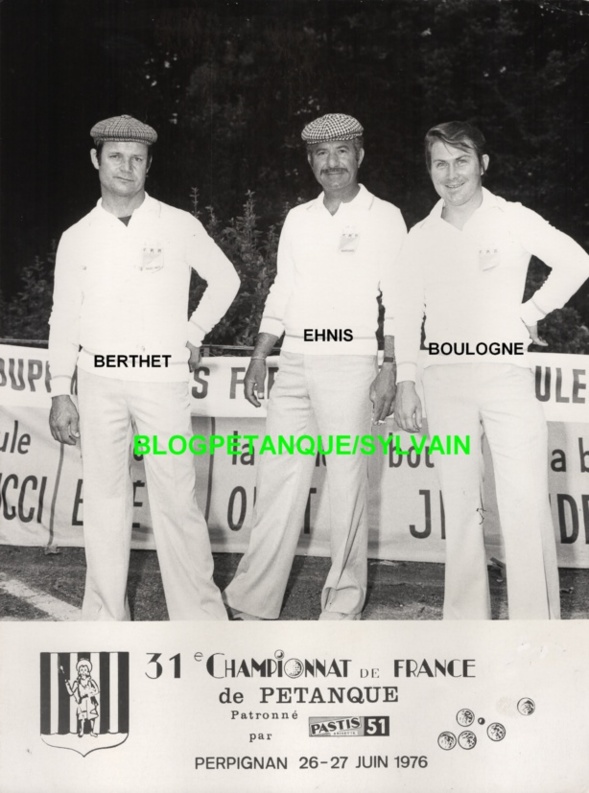 L'année 1976 à la Pétanque L'année 1976 à la Pétanque