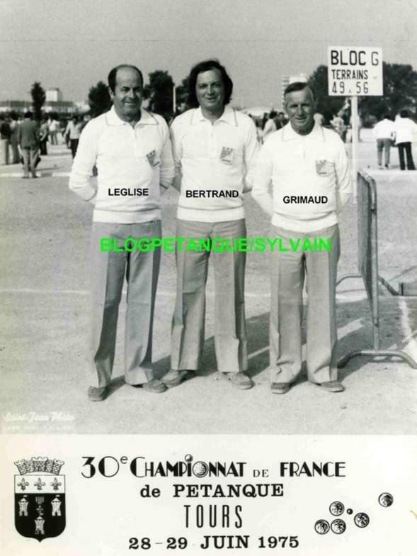 L'année 1975 à la Pétanque L'année 1975 à la Pétanque