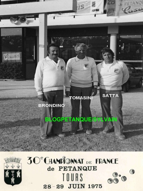 L'année 1975 à la Pétanque L'année 1975 à la Pétanque