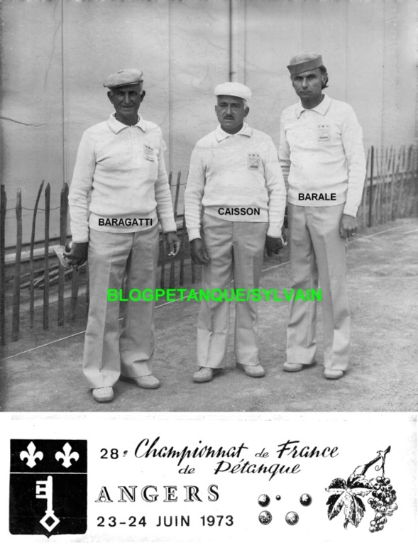 L'année 1973 à la Pétanque