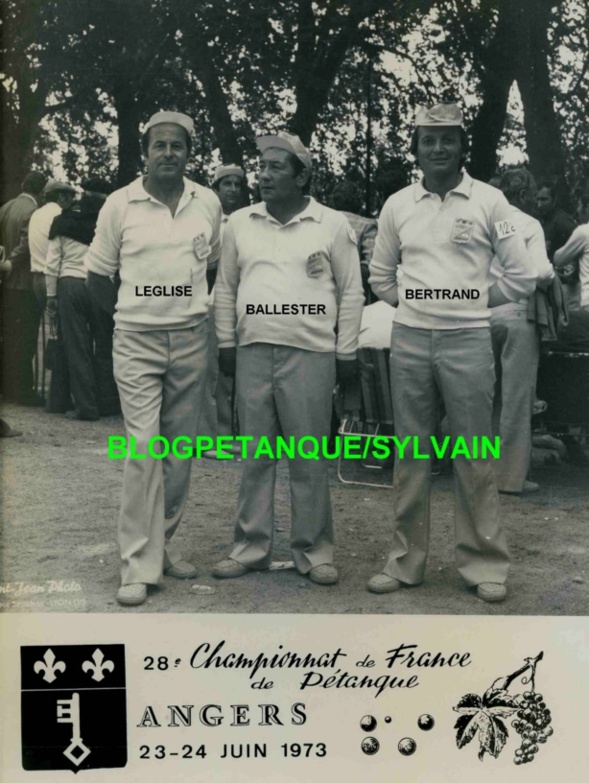 L'année 1973 à la Pétanque