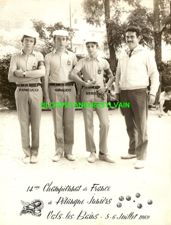 L'année 1969 à la Pétanque L'année 1969 à la Pétanque