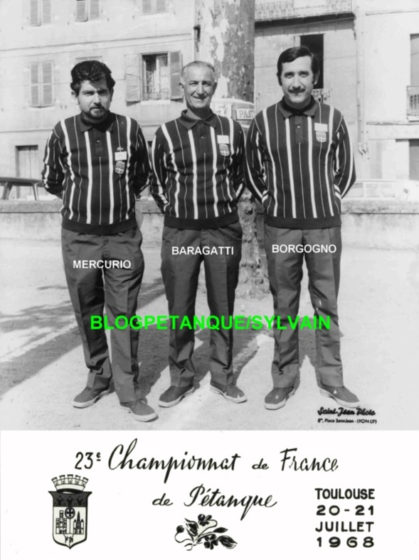 L'année 1968 à la Pétanque