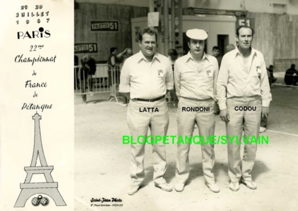 L'année 1967 à la Pétanque L'année 1967 à la Pétanque