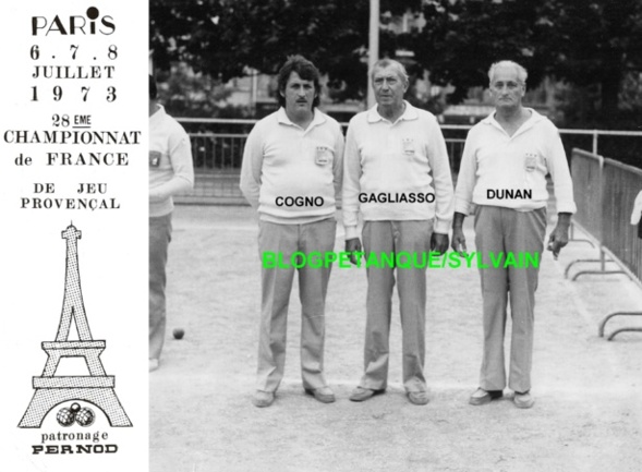 L'année 1973 au Jeu Provençal L'année 1973 au Jeu Provençal