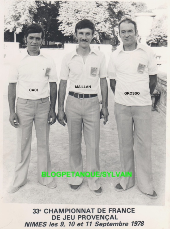 L'année 1978 au Jeu Provençal L'année 1978 au Jeu Provençal