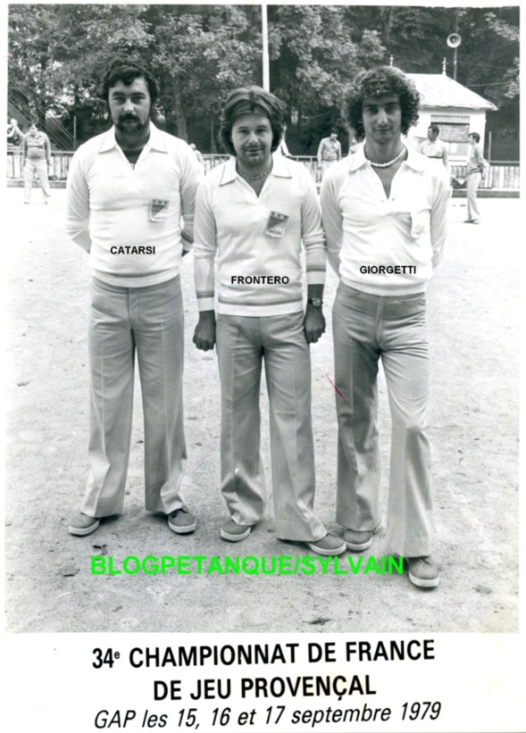 L'année 1979 au Jeu Provençal L'année 1979 au Jeu Provençal