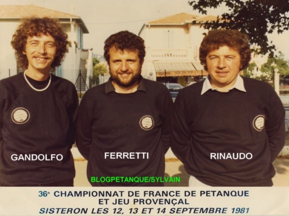 L'année 1981 au Jeu Provençal L'année 1981 au Jeu Provençal