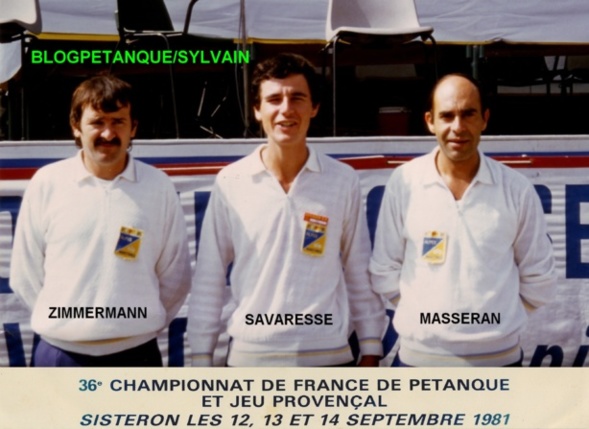 L'année 1981 au Jeu Provençal L'année 1981 au Jeu Provençal