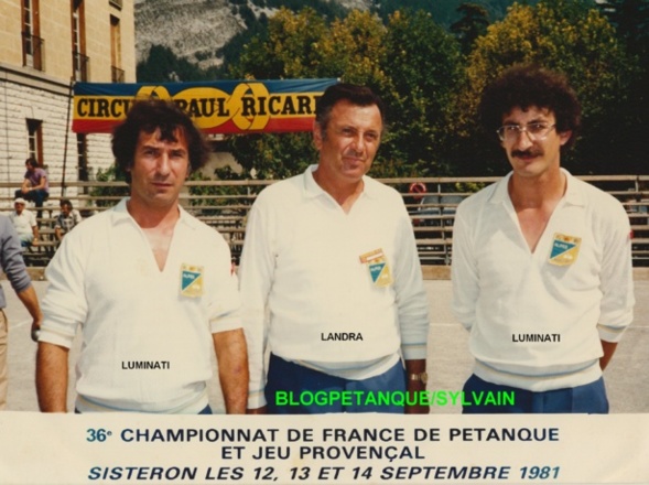 L'année 1981 au Jeu Provençal L'année 1981 au Jeu Provençal