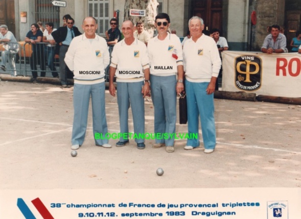 L'année 1983 au Jeu Provençal L'année 1983 au Jeu Provençal