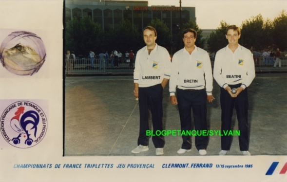 L'année 1985 au Jeu Provençal L'année 1985 au Jeu Provençal
