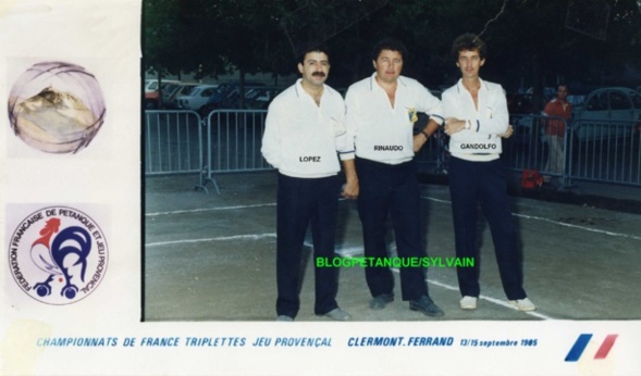 L'année 1985 au Jeu Provençal L'année 1985 au Jeu Provençal