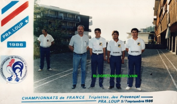 L'année 1986 au Jeu Provençal