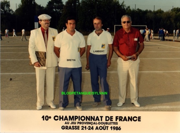 L'année 1986 au Jeu Provençal L'année 1986 au Jeu Provençal