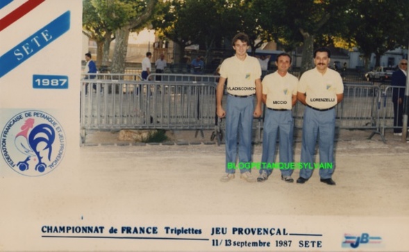 L'année 1987 au Jeu Provençal