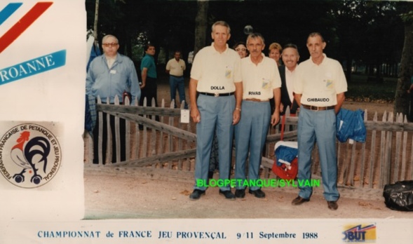 L'année 1988 au Jeu Provençal L'année 1988 au Jeu Provençal