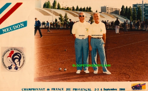 L'année 1988 au Jeu Provençal L'année 1988 au Jeu Provençal