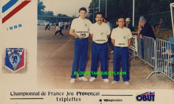L'année 1989 au Jeu Provençal L'année 1989 au Jeu Provençal